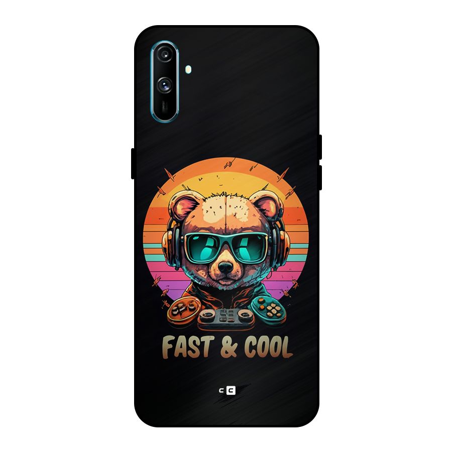Fast And Cool Metal Back Case for Realme C3