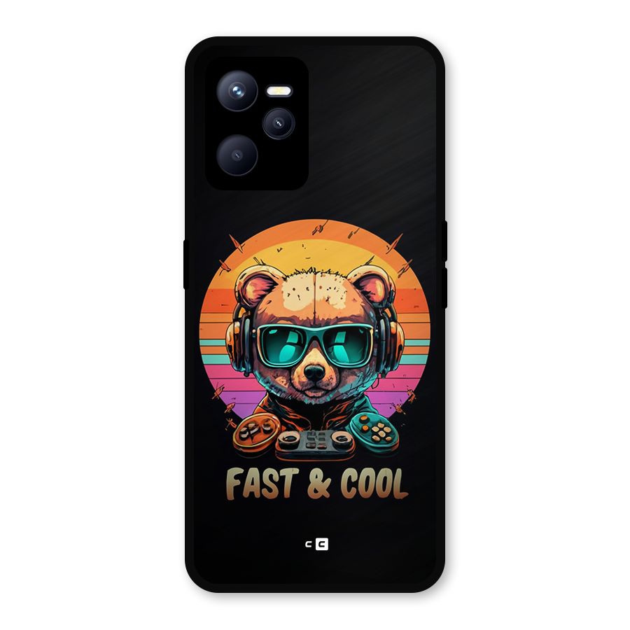 Fast And Cool Metal Back Case for Realme C35