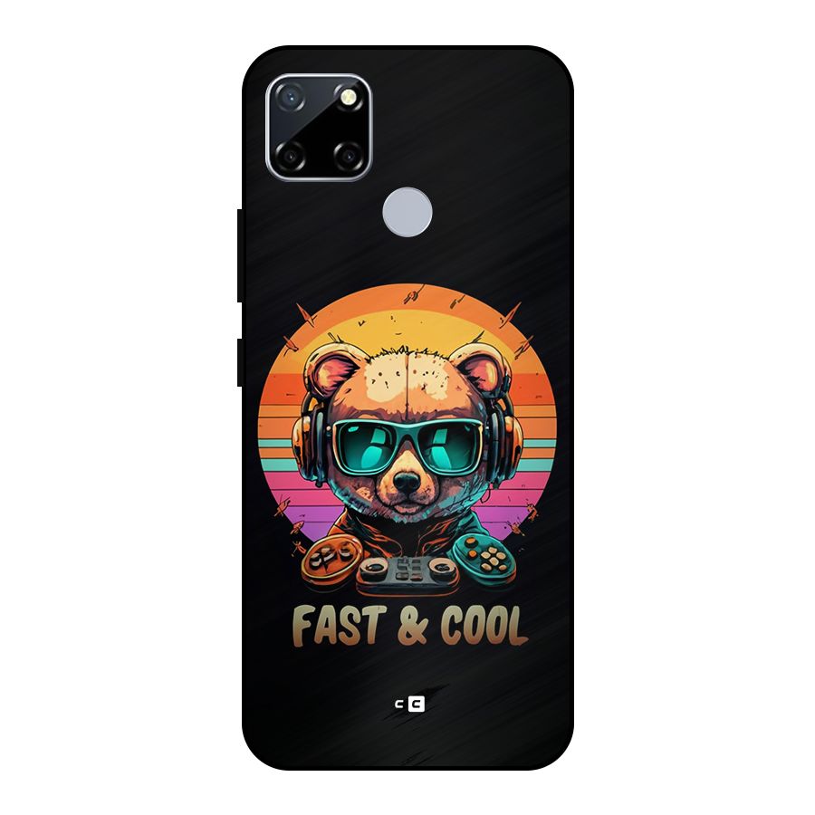 Fast And Cool Metal Back Case for Realme Narzo 20