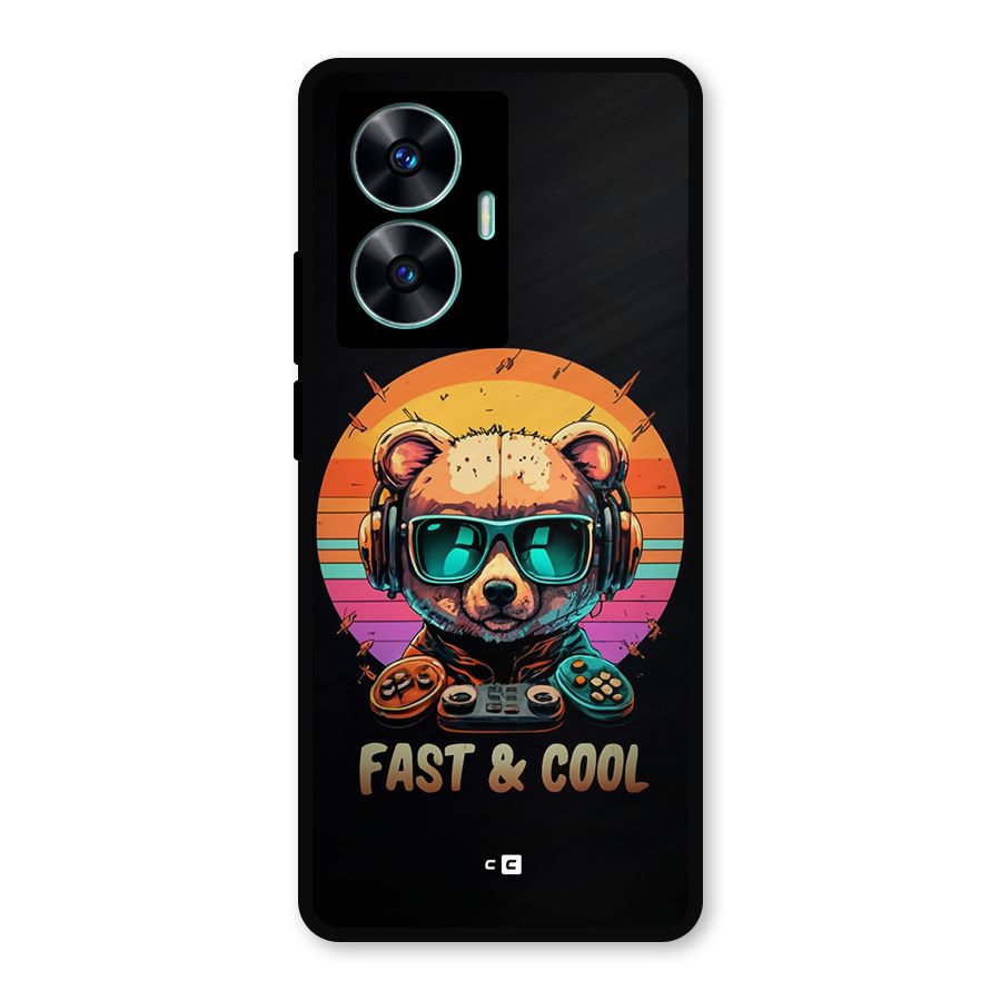 Fast And Cool Metal Back Case for Realme Narzo N55