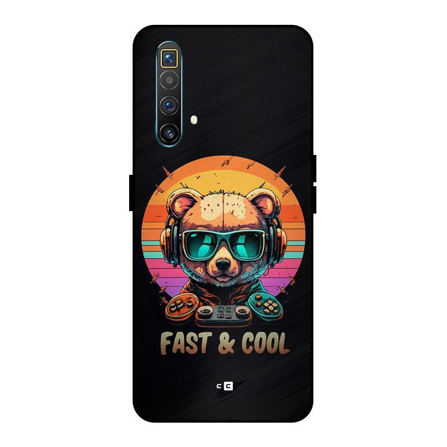Fast And Cool Metal Back Case for Realme X3