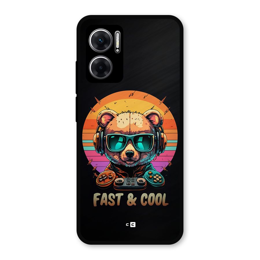 Fast And Cool Metal Back Case for Redmi 11 Prime 5G