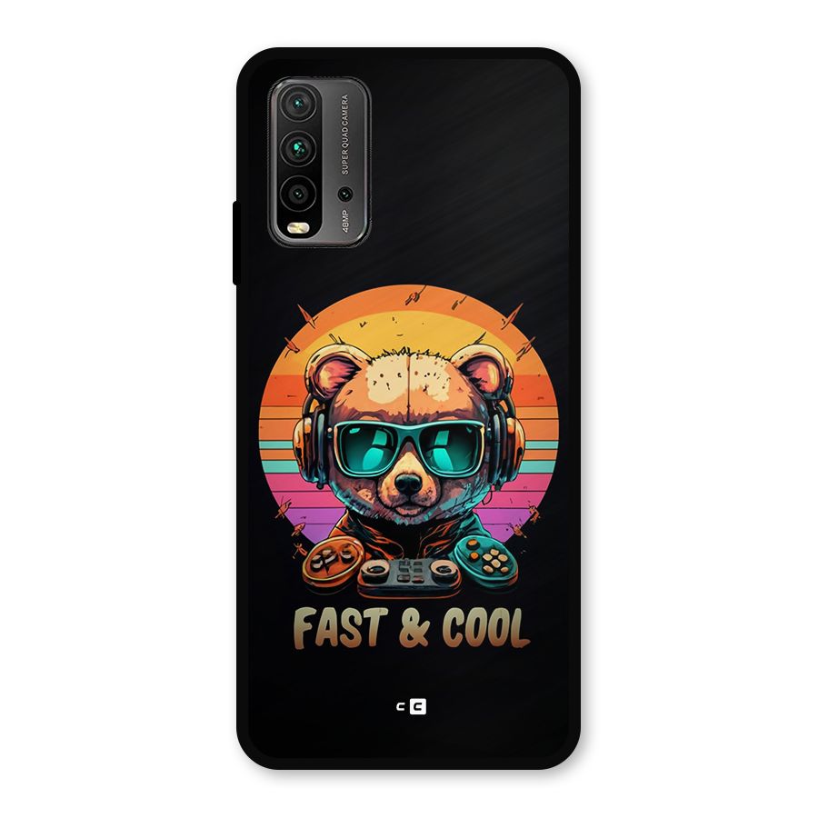 Fast And Cool Metal Back Case for Redmi 9 Power