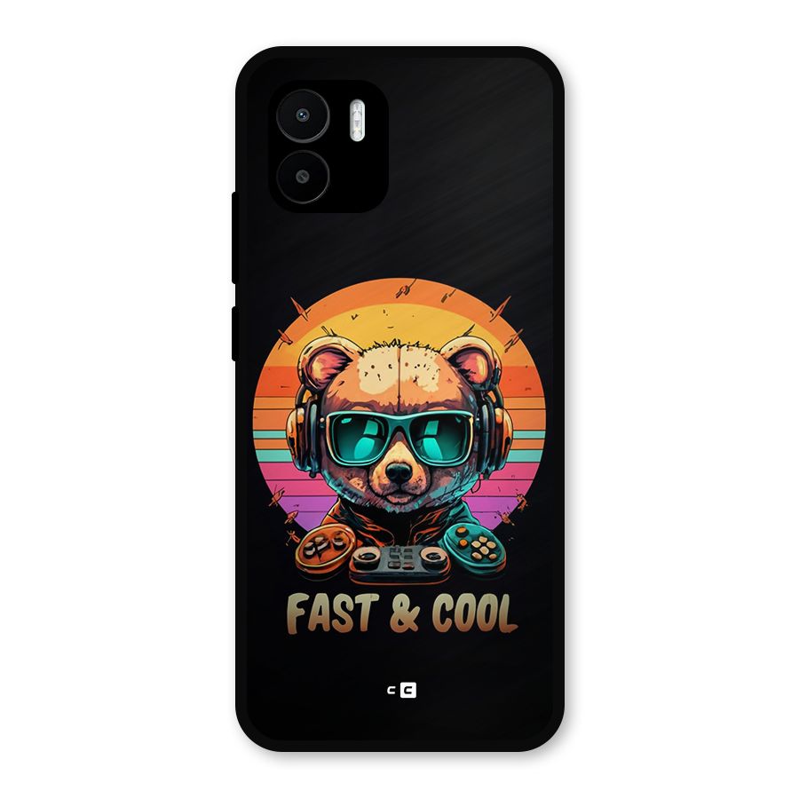 Fast And Cool Metal Back Case for Redmi A2