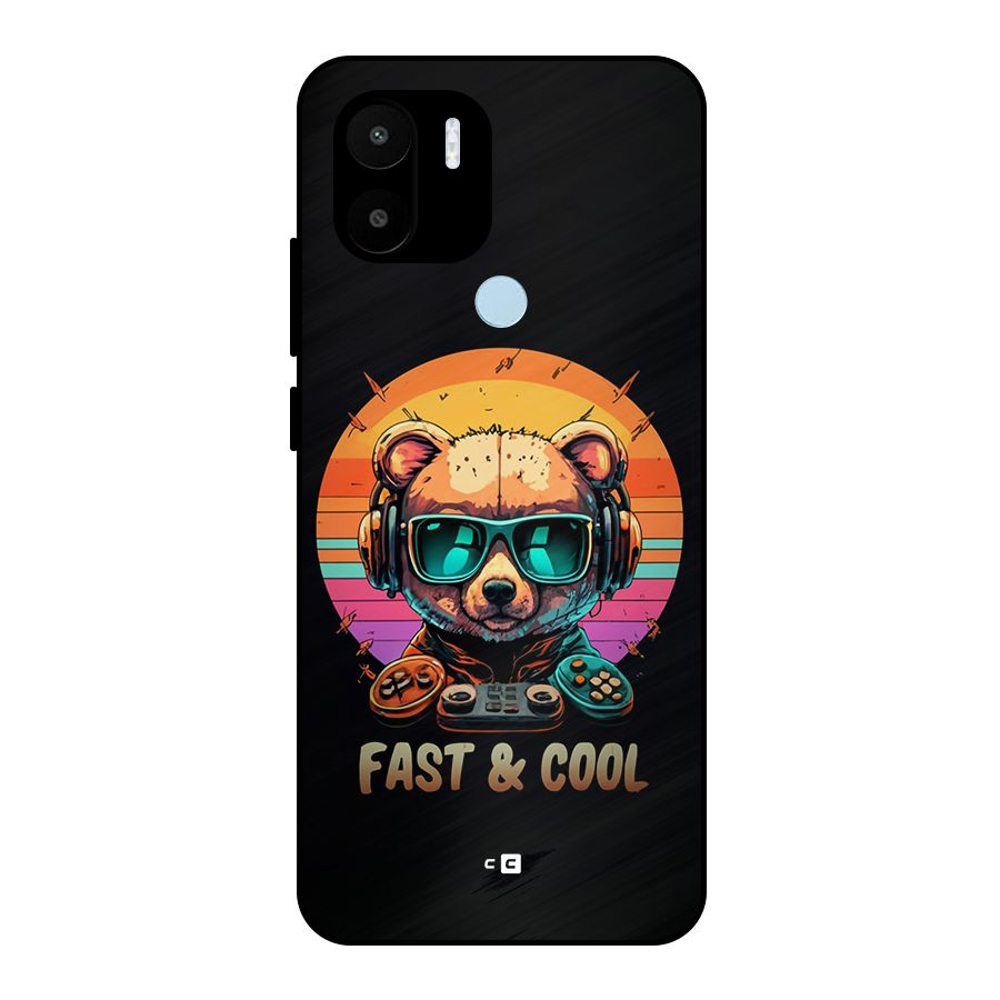 Fast And Cool Metal Back Case for Redmi A2 Plus