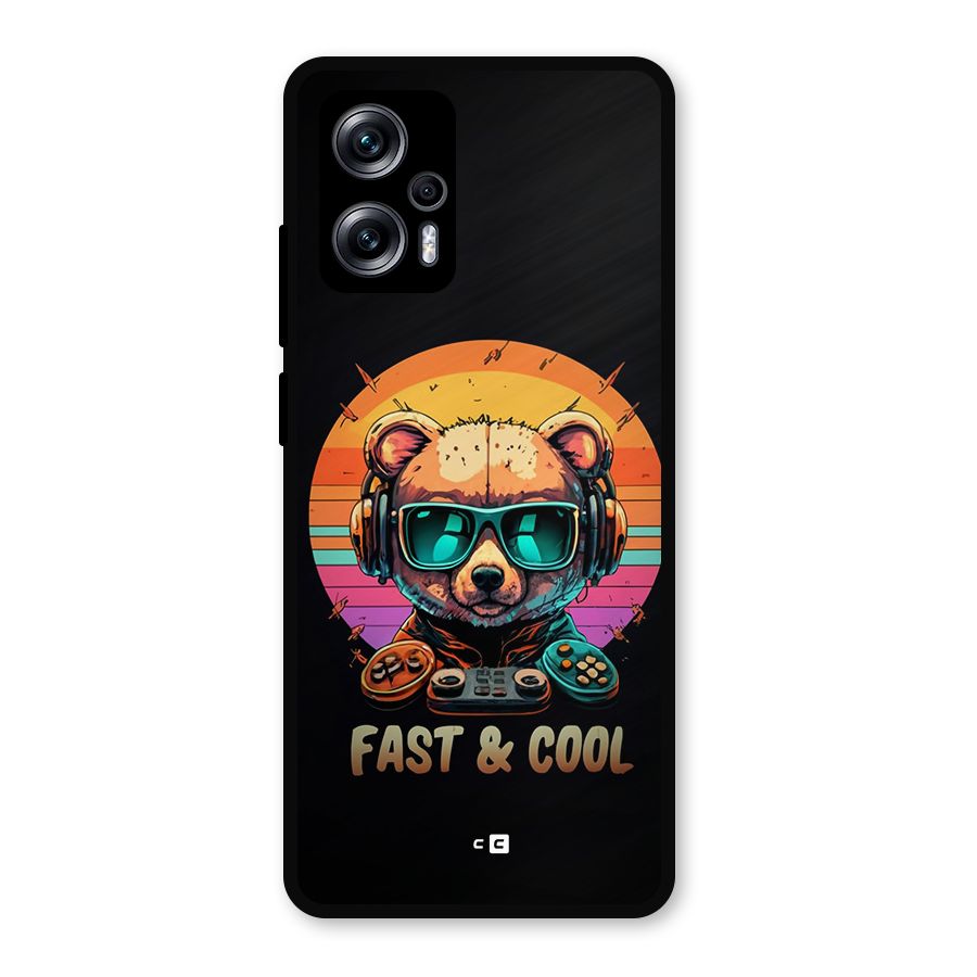 Fast And Cool Metal Back Case for Redmi K50i