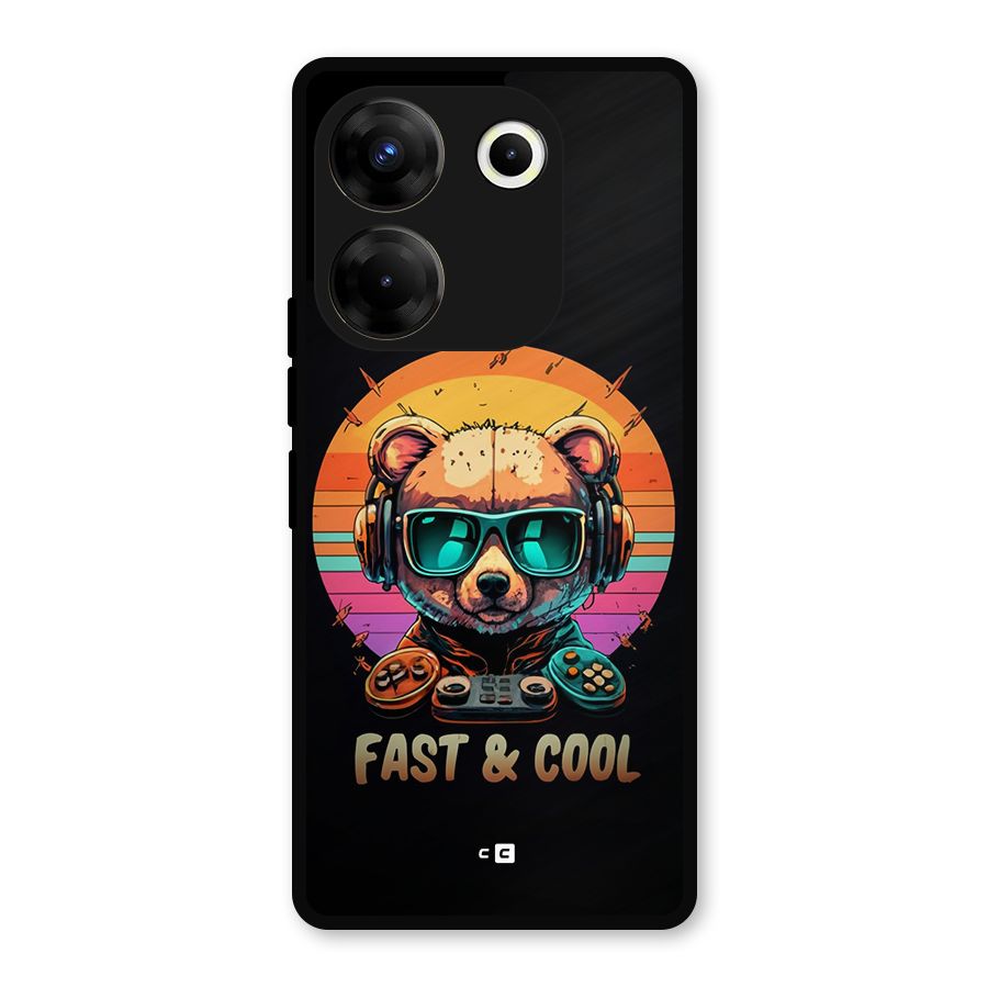 Fast And Cool Metal Back Case for Tecno Camon 20 Pro