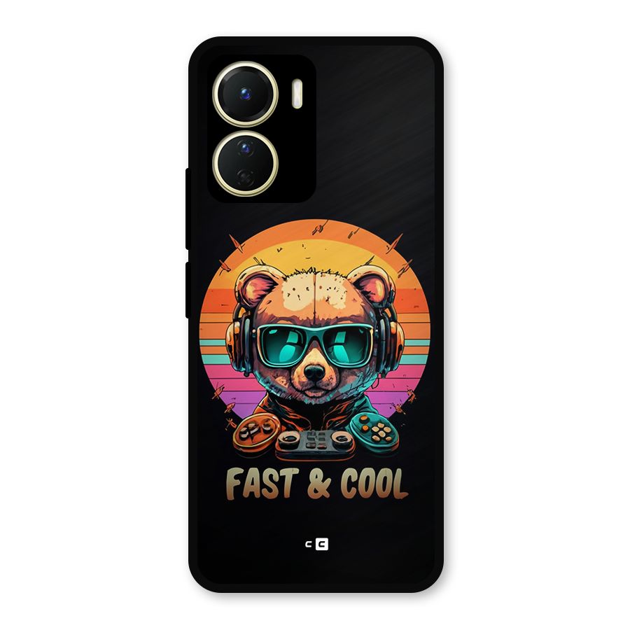 Fast And Cool Metal Back Case for Vivo T2x