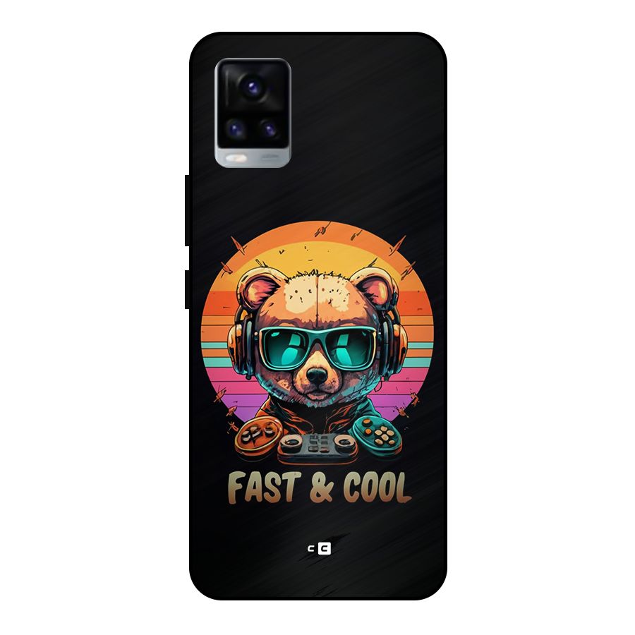 Fast And Cool Metal Back Case for Vivo V20 2021