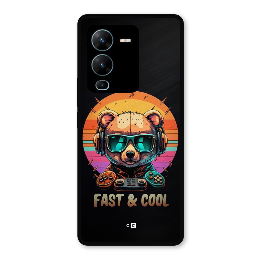 Fast And Cool Metal Back Case for Vivo V25 Pro