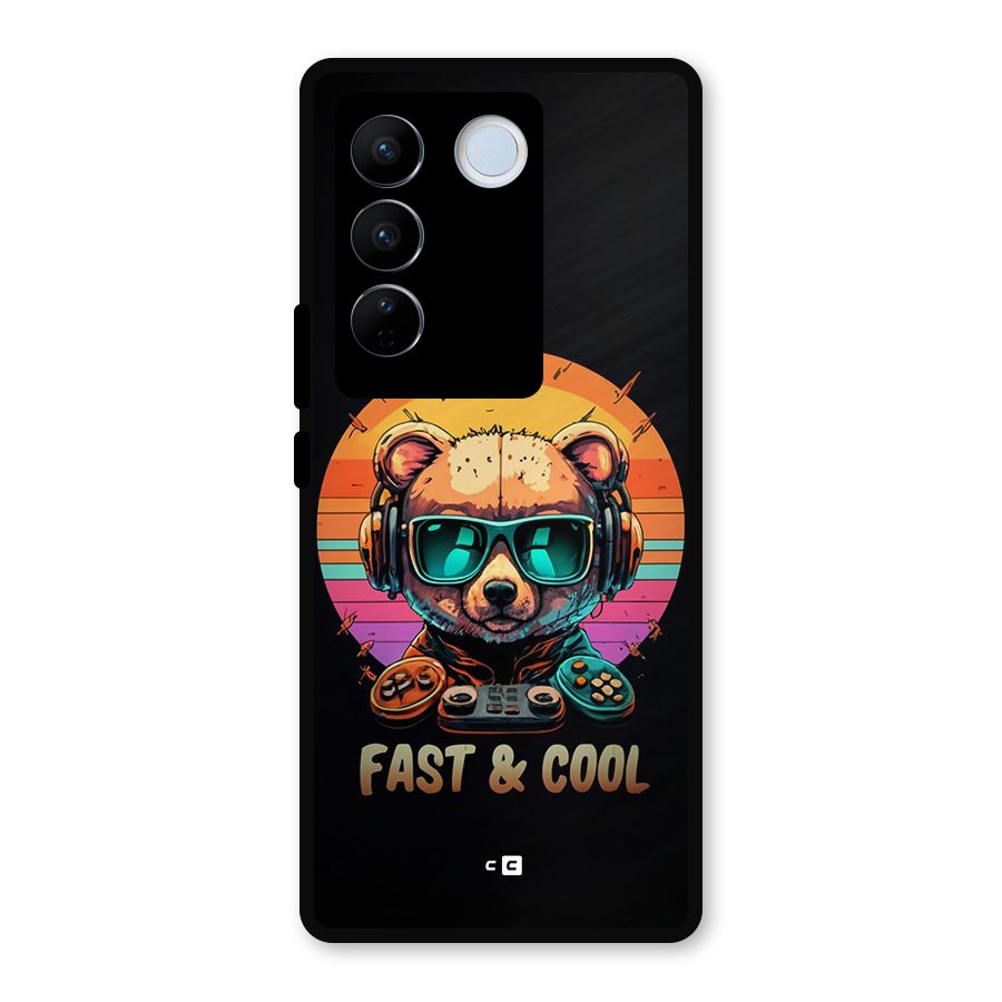 Fast And Cool Metal Back Case for Vivo V27