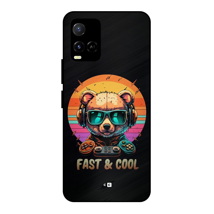 Fast And Cool Metal Back Case for Vivo Y21