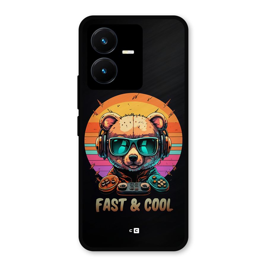 Fast And Cool Metal Back Case for Vivo Y22