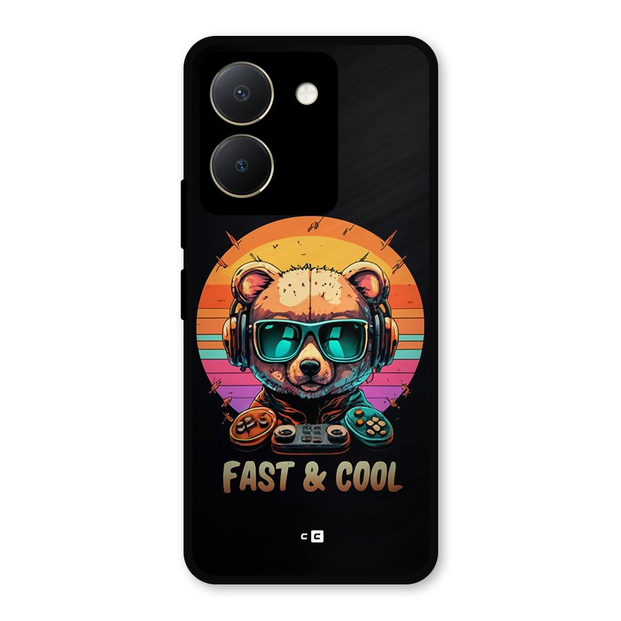 Fast And Cool Metal Back Case for Vivo Y36