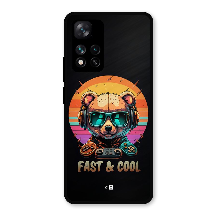 Fast And Cool Metal Back Case for Xiaomi 11i Hypercharge 5G