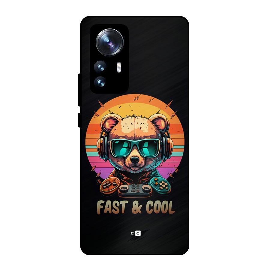 Fast And Cool Metal Back Case for Xiaomi 12 Pro