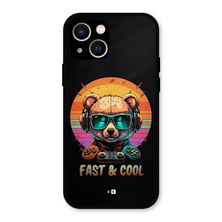 Fast And Cool Metal Back Case for iPhone 13