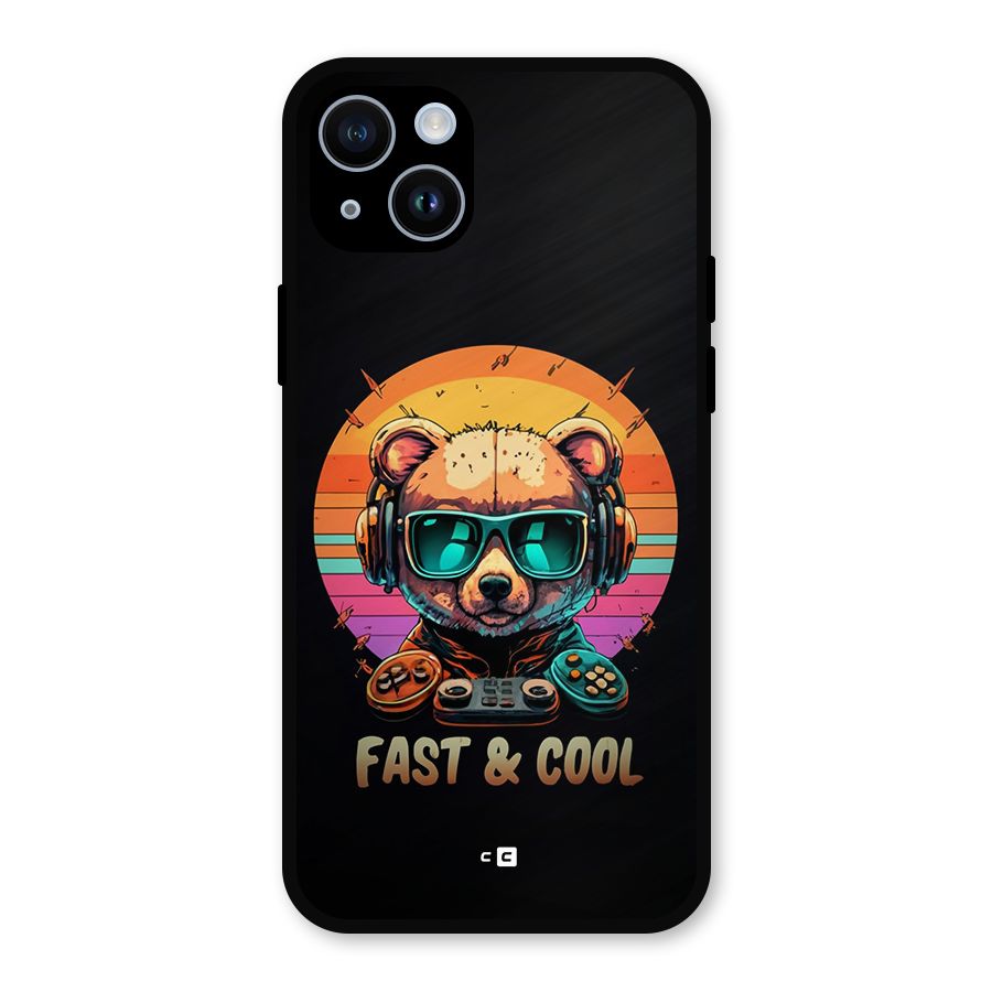 Fast And Cool Metal Back Case for iPhone 14