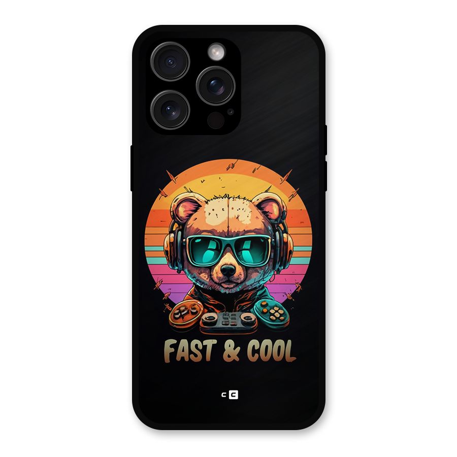 Fast And Cool Metal Back Case for iPhone 15 Pro Max