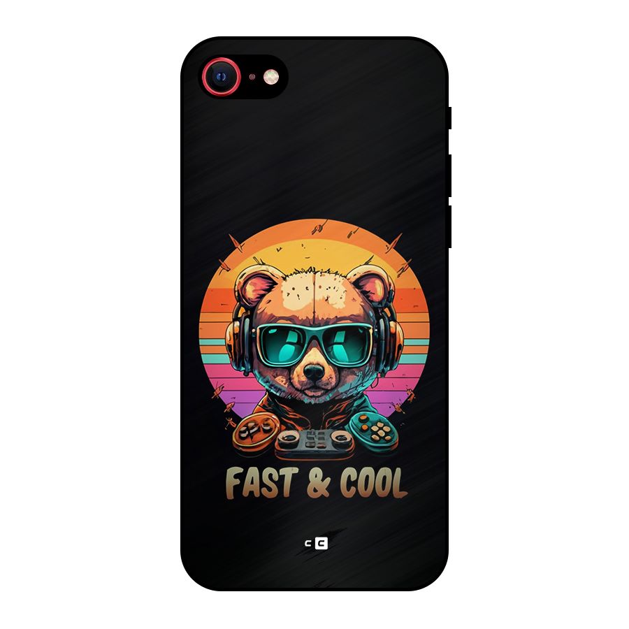 Fast And Cool Metal Back Case for iPhone 8