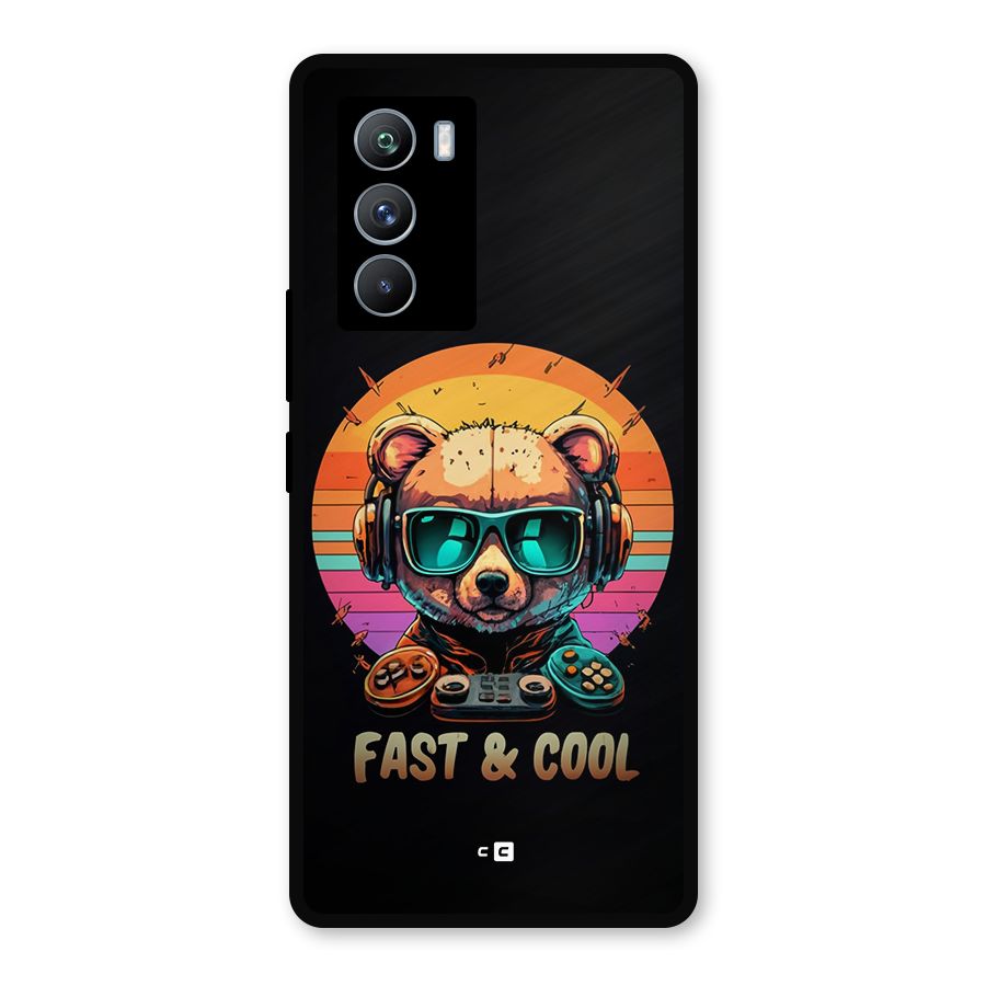Fast And Cool Metal Back Case for iQOO 9 SE