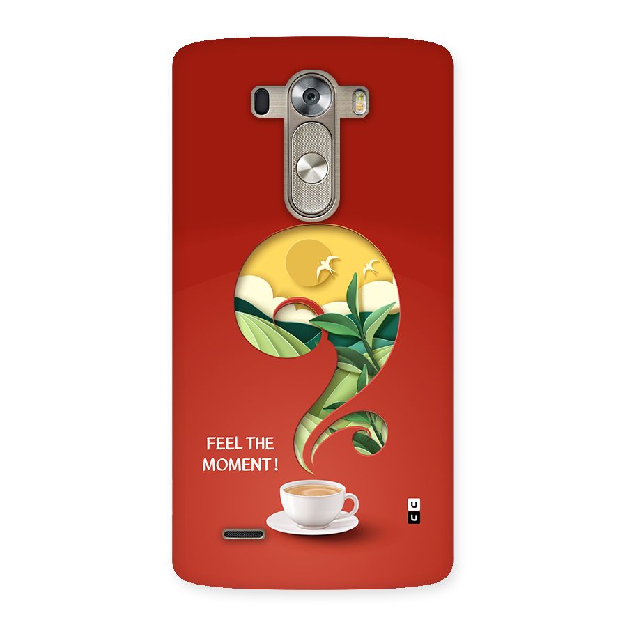 Feel The Moment Back Case for LG G3