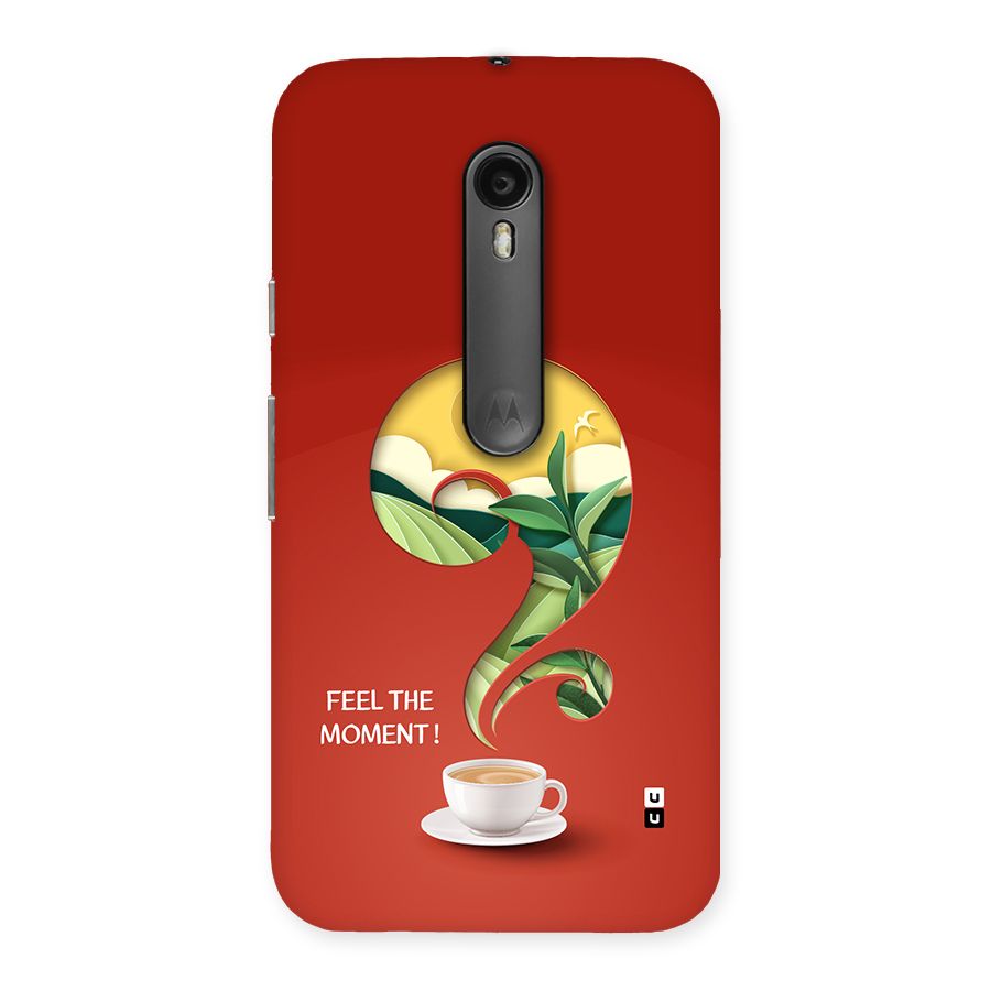 Feel The Moment Back Case for Moto G3