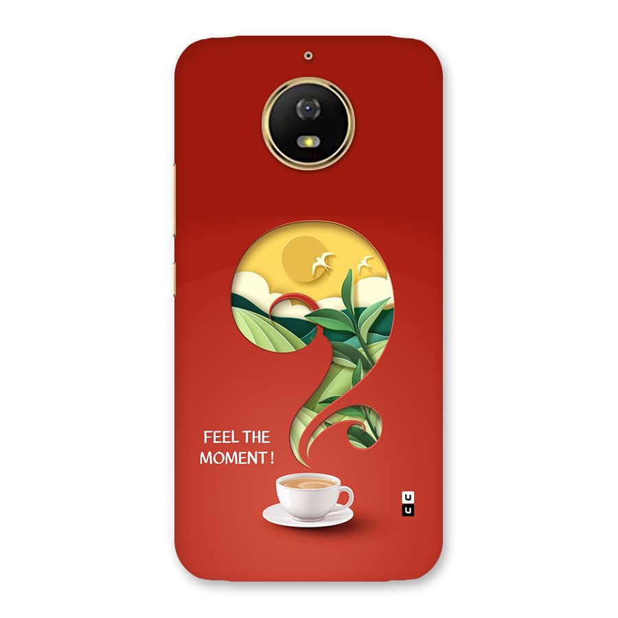 Feel The Moment Back Case for Moto G5s