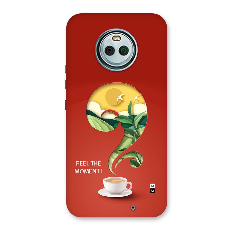 Feel The Moment Back Case for Moto X4