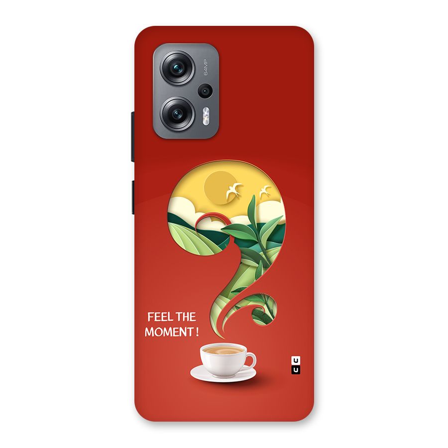 Feel The Moment Back Case for Redmi K50i