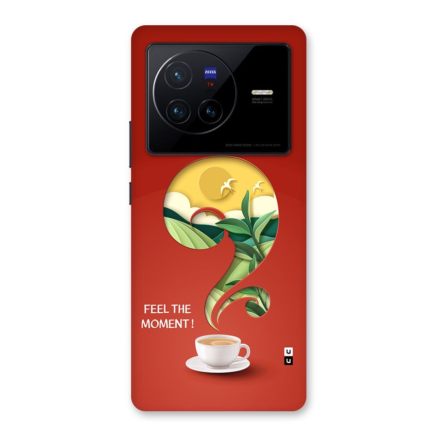 Feel The Moment Back Case for Vivo X80