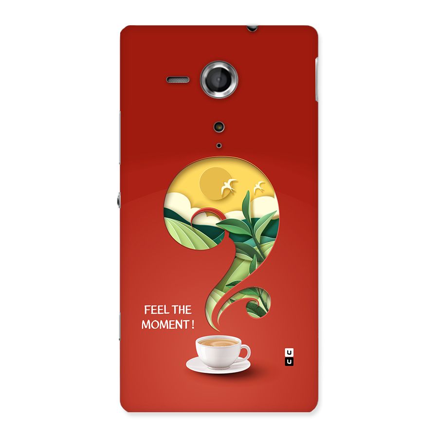 Feel The Moment Back Case for Xperia Sp