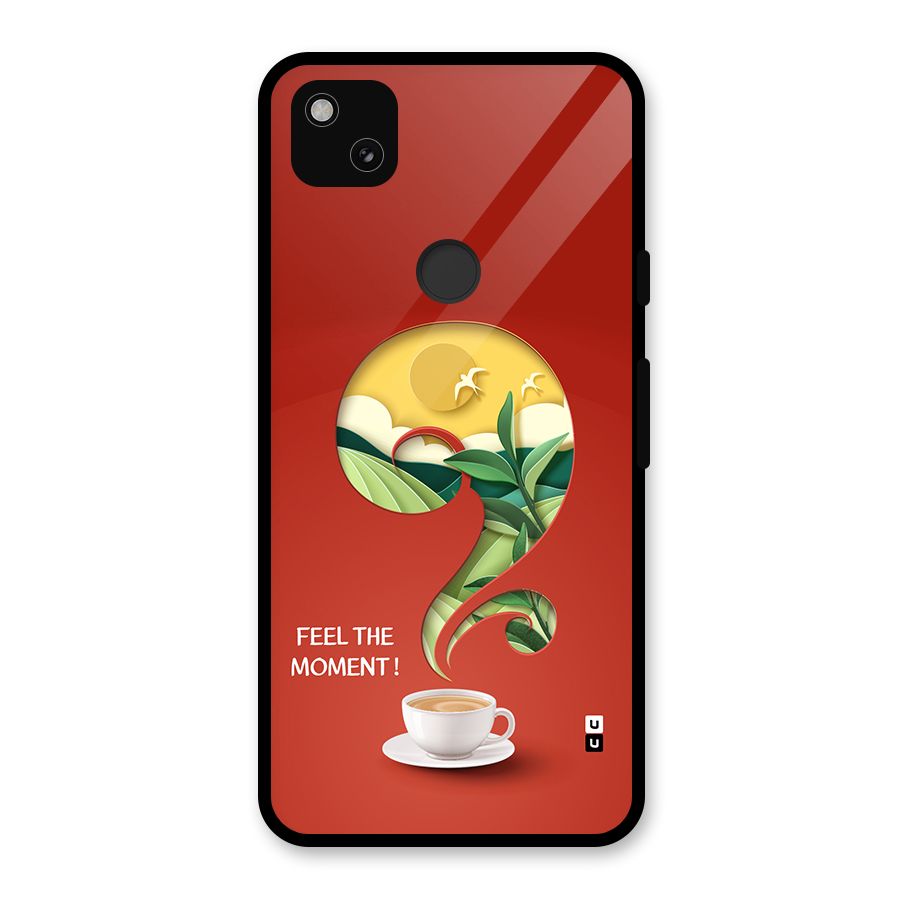 Feel The Moment Glass Back Case for Google Pixel 4a