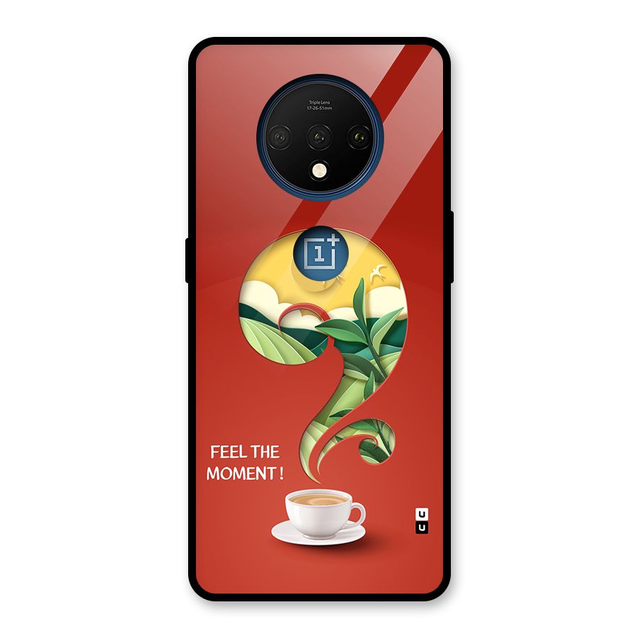 Feel The Moment Glass Back Case for OnePlus 7T