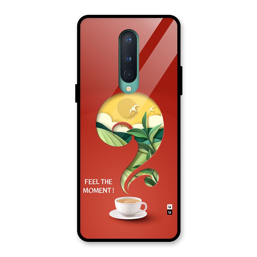 Feel The Moment Glass Back Case for OnePlus 8