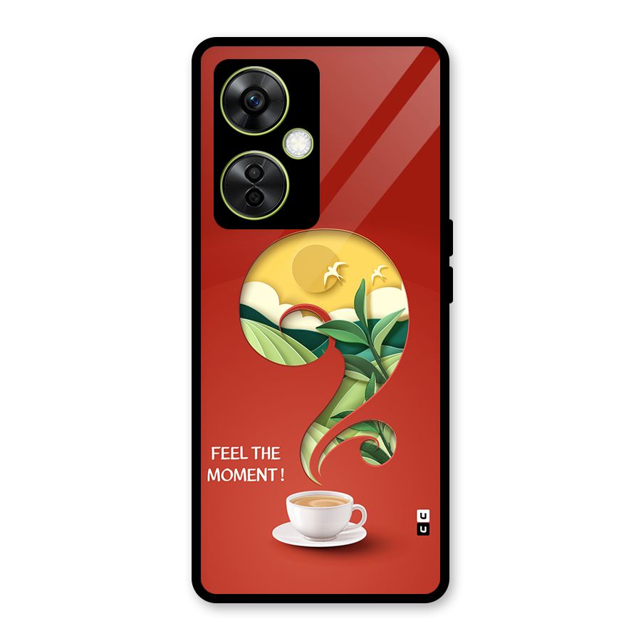 Feel The Moment Glass Back Case for OnePlus Nord CE 3 Lite