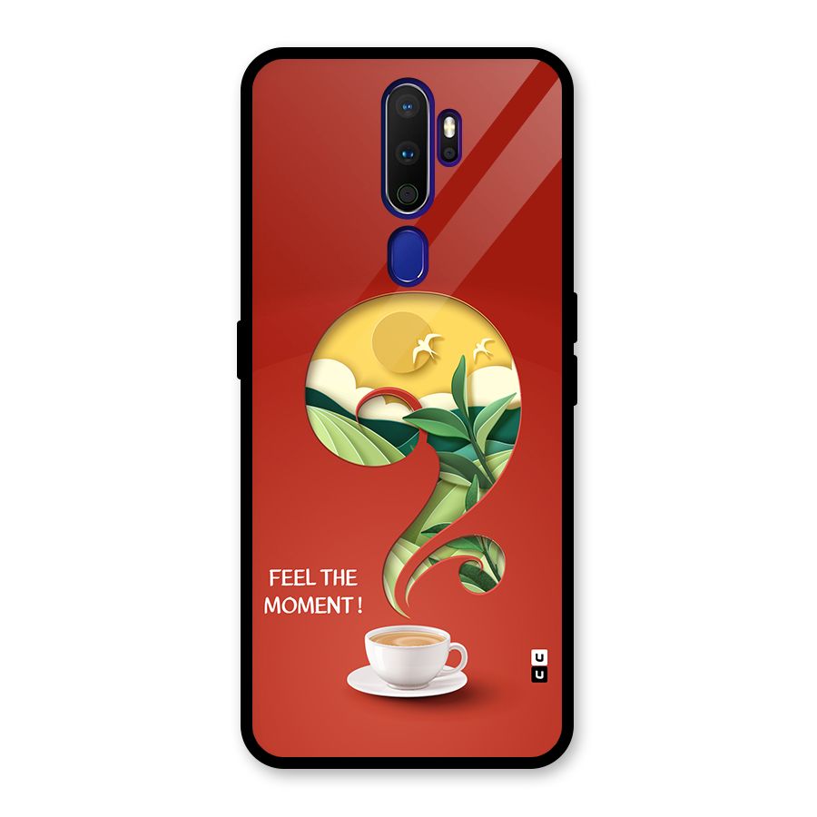 Feel The Moment Glass Back Case for Oppo A9 (2020)