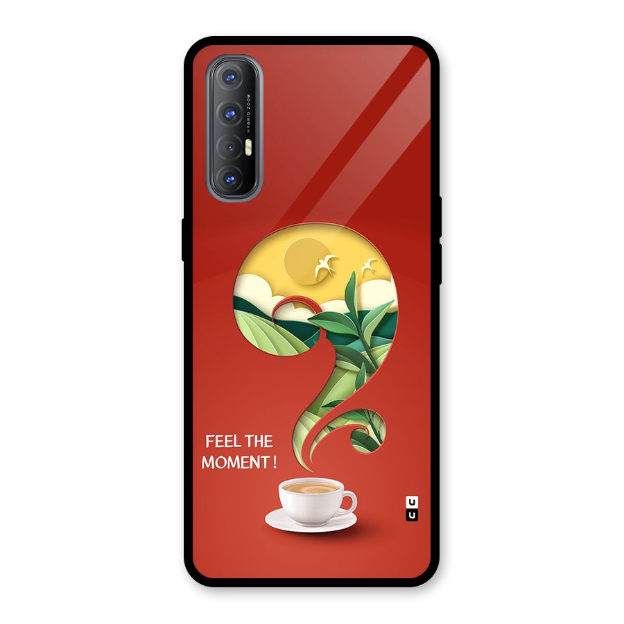 Feel The Moment Glass Back Case for Oppo Reno3 Pro
