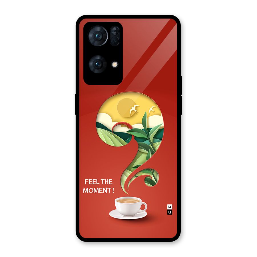 Feel The Moment Glass Back Case for Oppo Reno7 Pro 5G