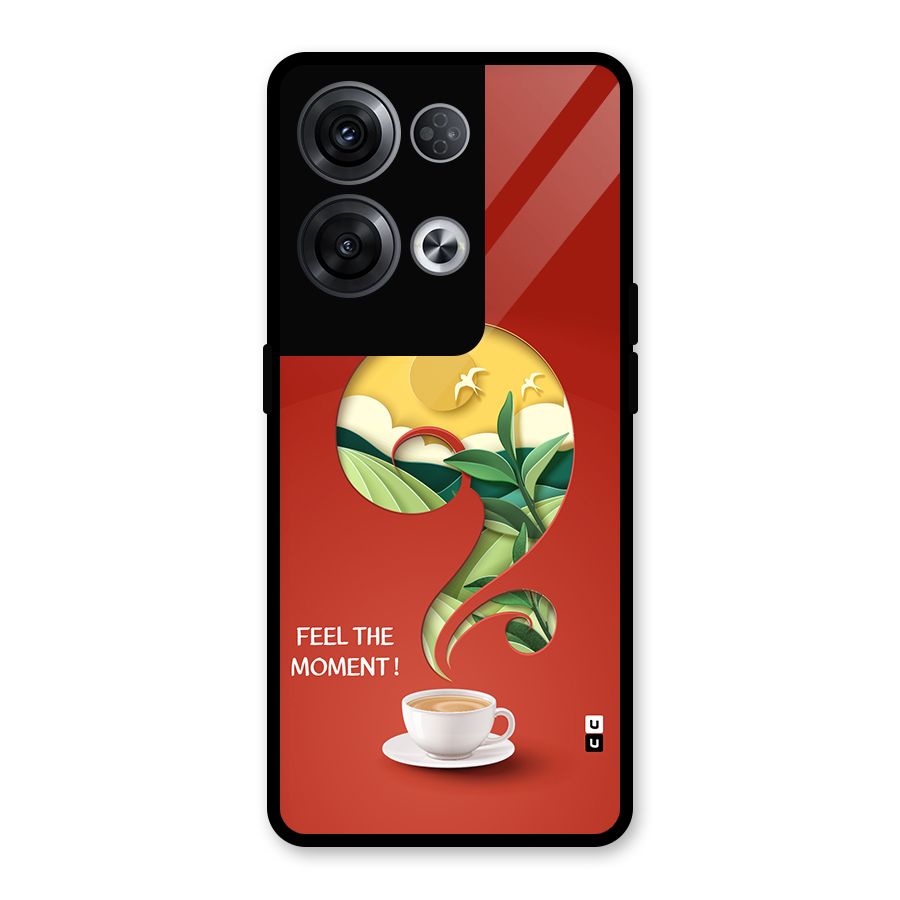 Feel The Moment Glass Back Case for Oppo Reno8 Pro 5G