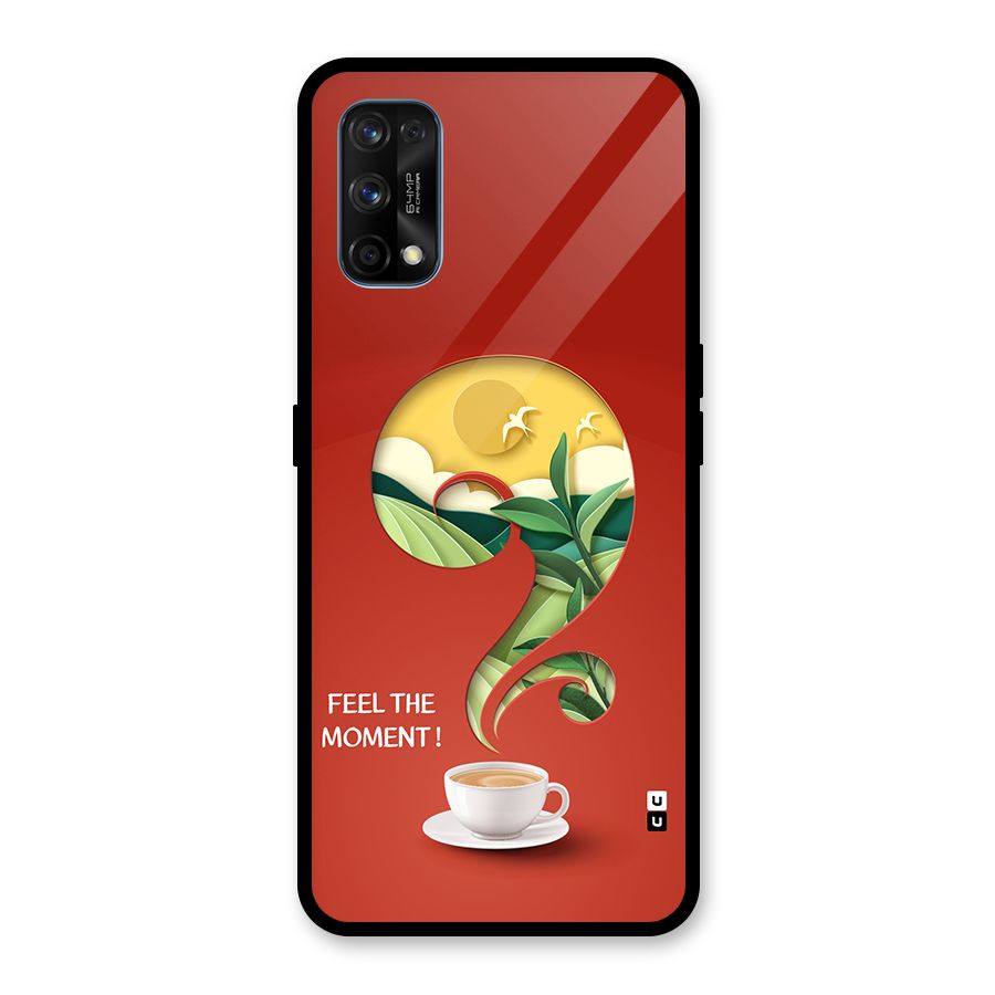 Feel The Moment Glass Back Case for Realme 7 Pro