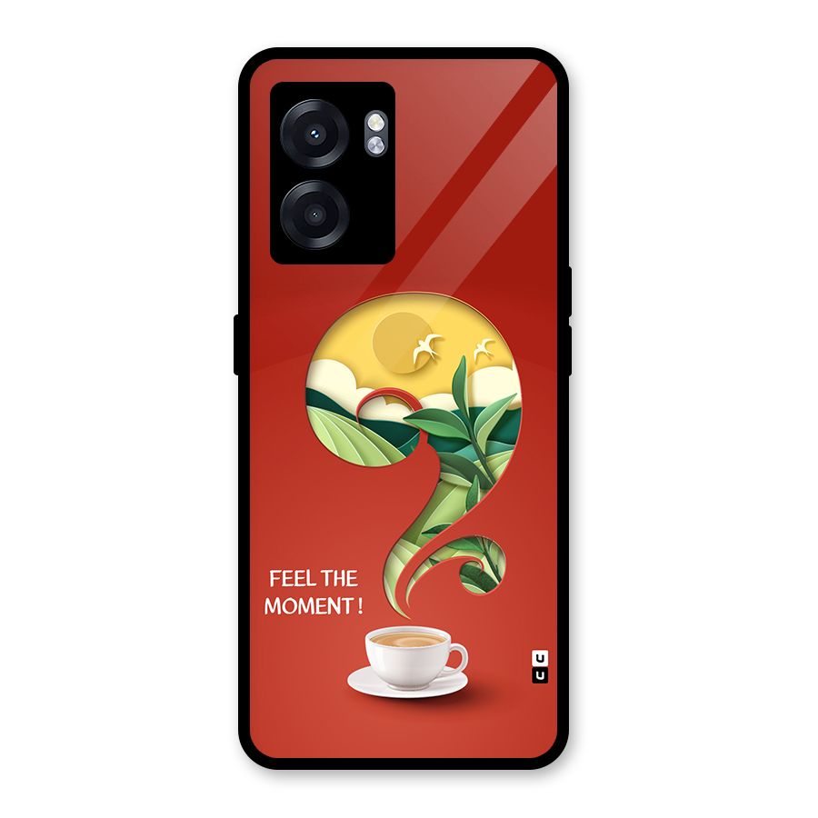 Feel The Moment Glass Back Case for Realme Narzo 50 5G