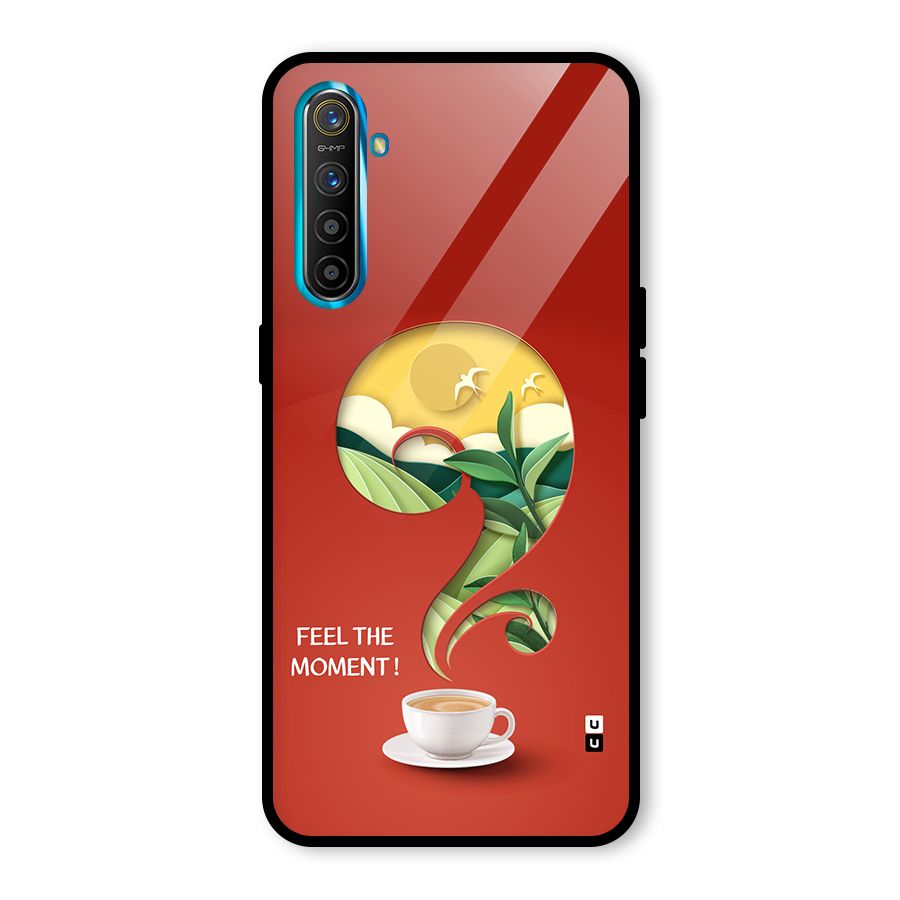 Feel The Moment Glass Back Case for Realme XT