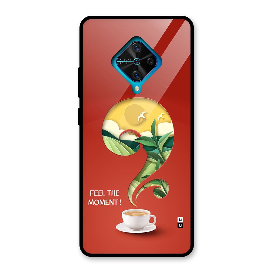 Feel The Moment Glass Back Case for Vivo S1 Pro