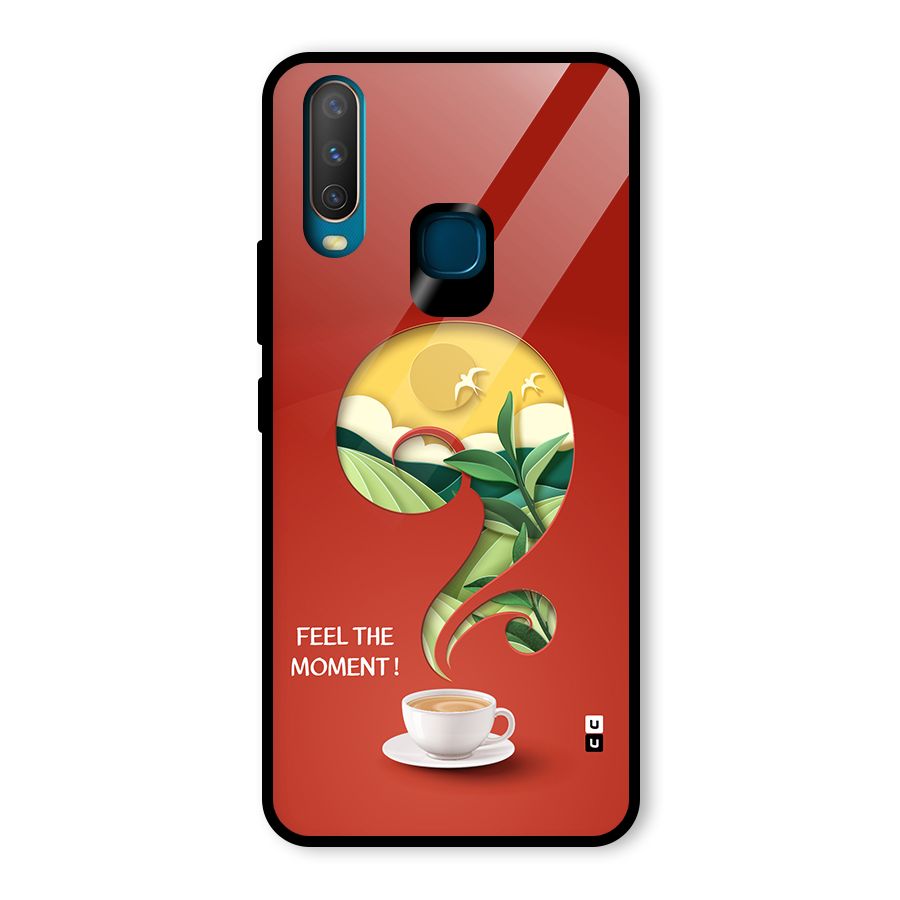 Feel The Moment Glass Back Case for Vivo U10