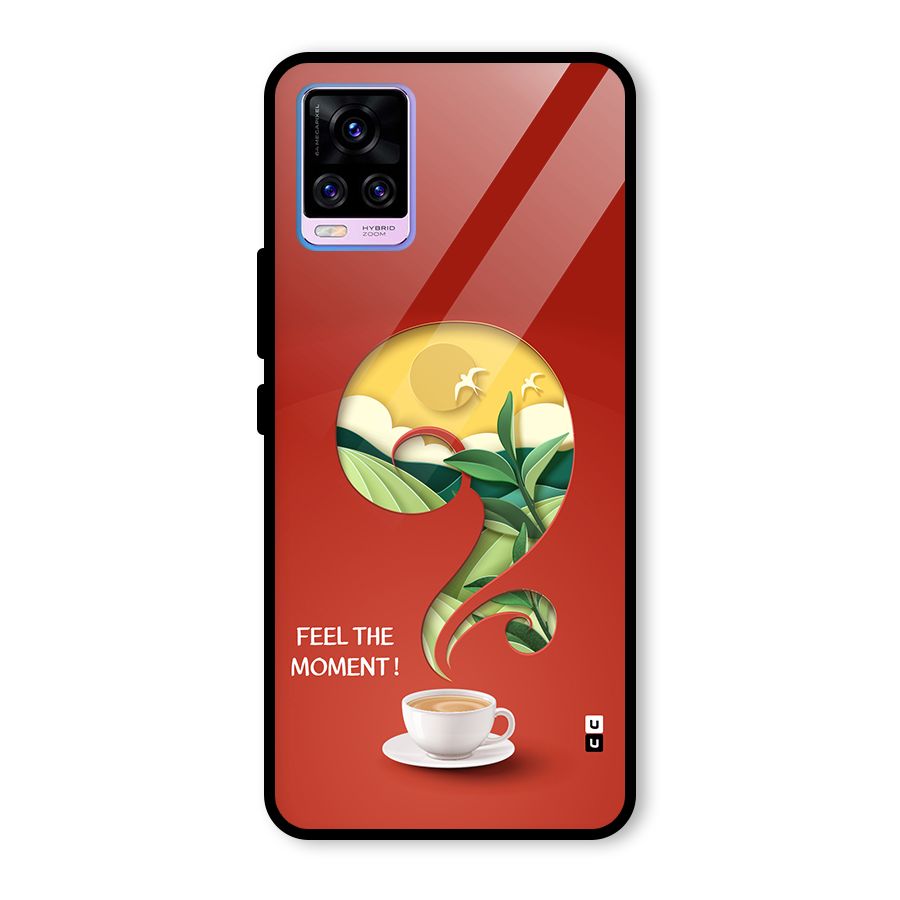 Feel The Moment Glass Back Case for Vivo V20 Pro
