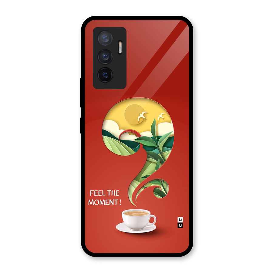 Feel The Moment Glass Back Case for Vivo V23e