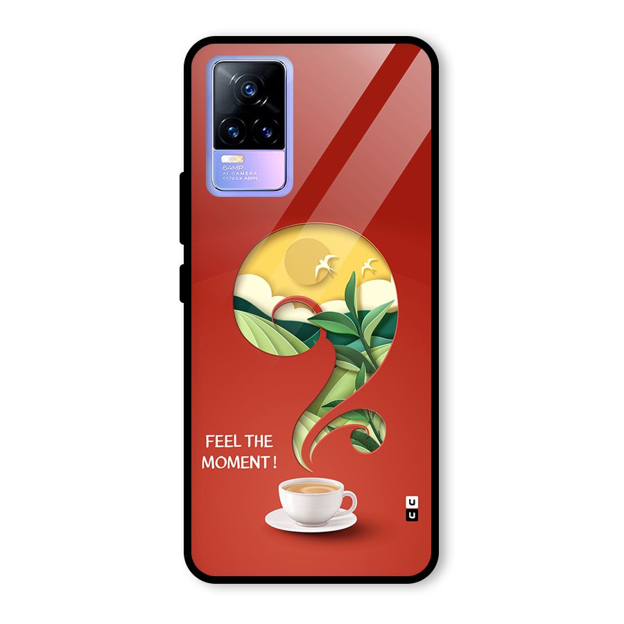 Feel The Moment Glass Back Case for Vivo Y73