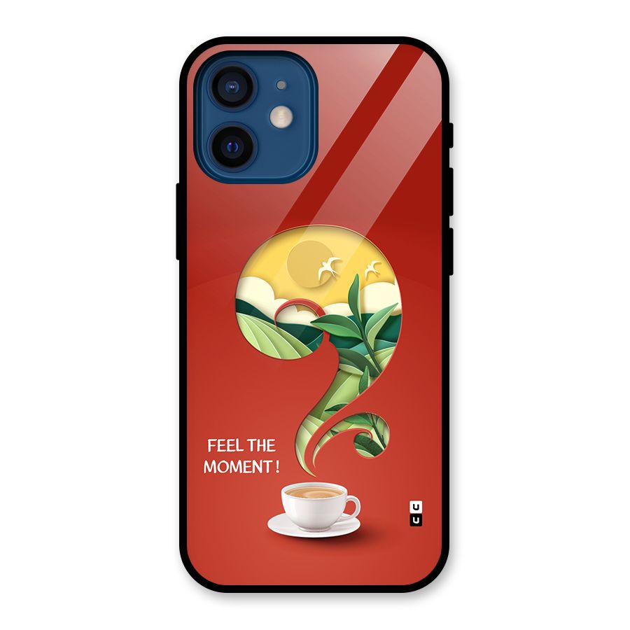 Feel The Moment Glass Back Case for iPhone 12 Mini