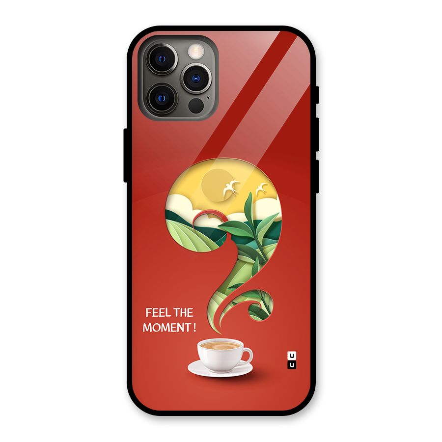 Feel The Moment Glass Back Case for iPhone 12 Pro